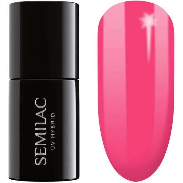 008 UV Nagellack Hybrid Semilac Intensive Pink 7 ml