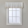 SKL Home Carrick Stripe Valance, 56x13, Natural