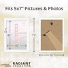 Langdon House 7x5 Picture Frames (White, 3 Pack), Modern w/Bevelled