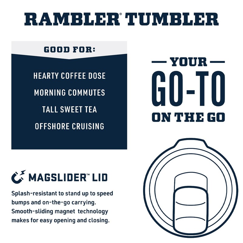 YETI Rambler Stackable Pint, Vacuum Insulated, Stainless Steel with MagSlider
