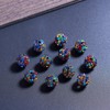 nbeads 100PCS mehrfarbige pflastern Disco Ball Perlen, 10mm Ton Strass