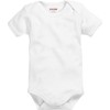 Schnizler Unisex Baby Bodysuit Short Sleeves Pack of 3 Plain