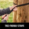 GORILLA GRIP Durable Portable Camping Hammock, Holds 500lbs with Heavy