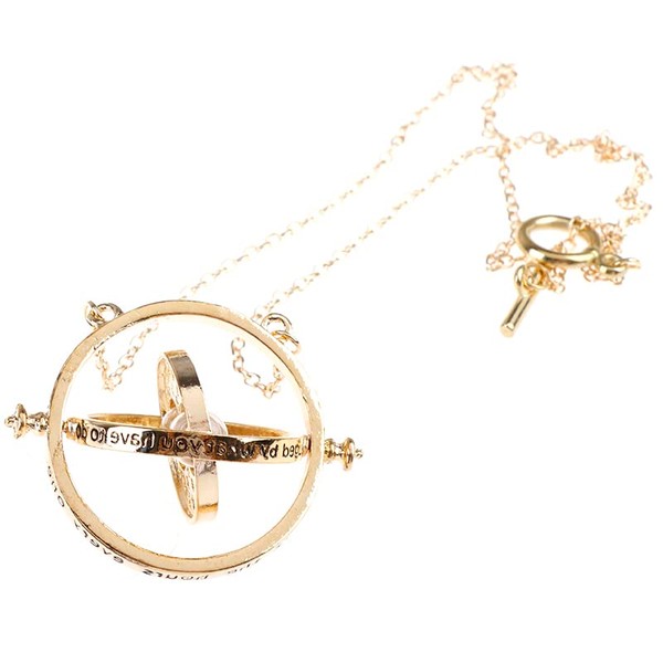 Time Turner Hourglass Turner Time Warp Chain Hermione Harry Potter Time Clock