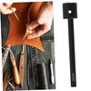 OSALADI Leather Puncher Tool Semicircular Cutter for DIY Leather Craft