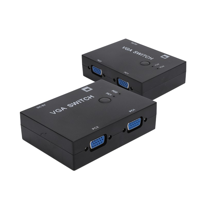 VGA Switcher 2 Input +1 Output MultiComputer Host Converter 2