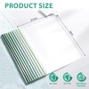 Pack of 20 A4 Clamp Folders for Thermal Binding Device,