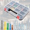 HongWay 370pcs Plastic Drywall Wall Anchors Kit with Screws, Includes
