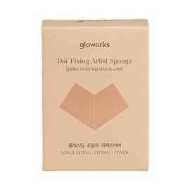 Gloworks Diamond Fixing Sponge 2p (49424380) / 글로웍스 다이아 픽싱 스펀지 2p (49424380)