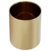 Stainless Steel Pencil Cup Holder Desk Organizer Flower Vases Pen