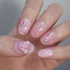 Cherry Blossom Gomdango Handmade Nail Tip Temperature Change - Short