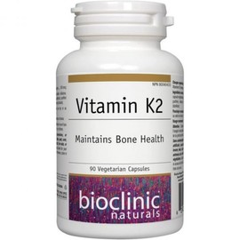 Bioclinic Naturals - Vitamin K2 100 mcg. - 90 Vegetarian Capsules, 1개, 90정 / Bioclinic Naturals - Vitamin K2 100 mcg. - 90 Vegetarian Capsules, 1개, 90정