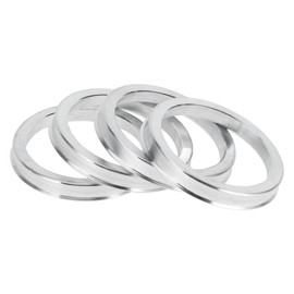 INFINAUTO Hub Centric Rings, 60.1mm ID to 73.1mm OD Vehicle Wheel Hubrings Aluminum Alloy, 4 Pcs