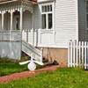 Gosknor 25.2in/64cm Poseable Goose Wings for 23-28" Porch Goose, White