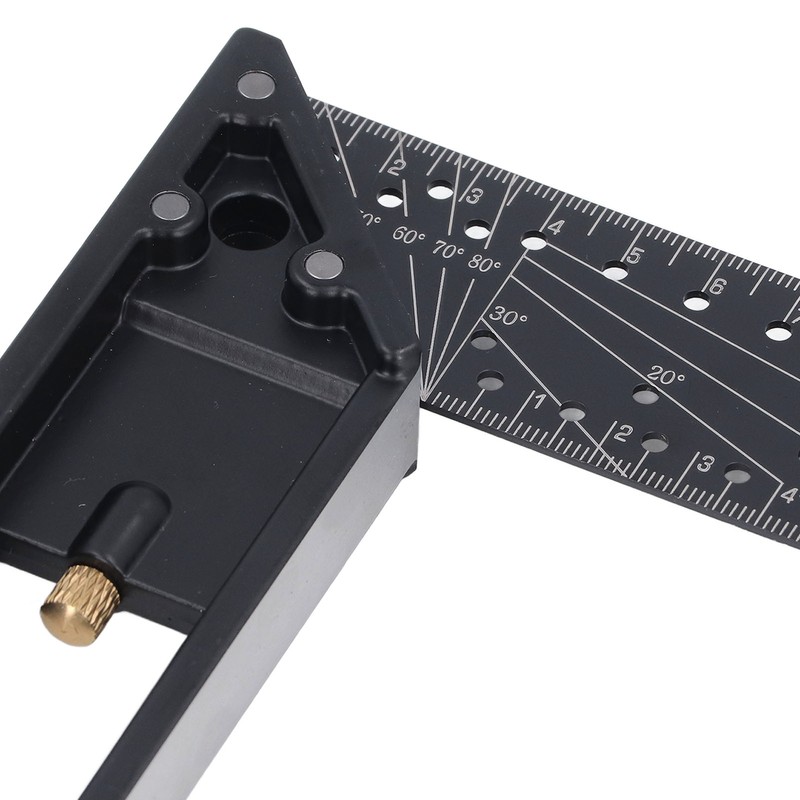 Multi Angle Measuring Ruler 40cm 16in 45 90 Degree Combination