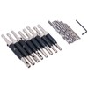 17pcs Hinge Drills Set Self Centering Door Drill Bit Kit