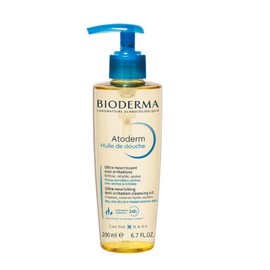 Bioderma - Atoderm - Cleansing Oil For Very Dry Sensitive Skin - Face and Body - Soothes Discomfort - 6.7 Fl Oz (Pack of 1)