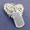 Vadaka Correctional Officer Keychain Gift Prayer Jewelry Christian Gift Religious