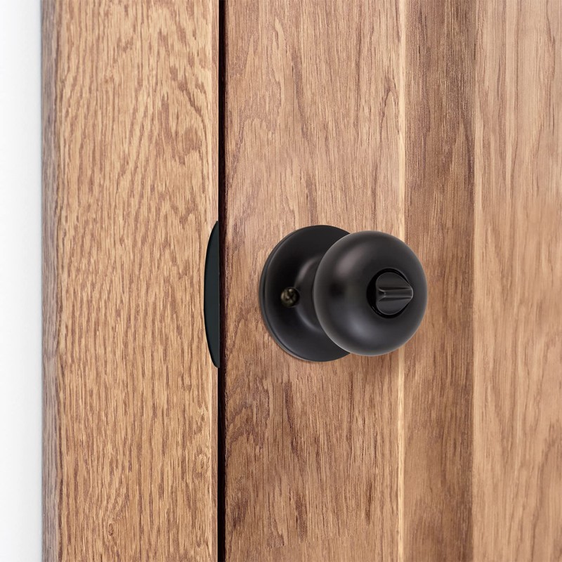 Design House 779348 Full Lip Square Corner Strike Plate, Matte