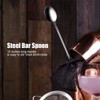 Stainless Steel Bar Spoon, Ice Cream Spoon, Extra Long Cocktail