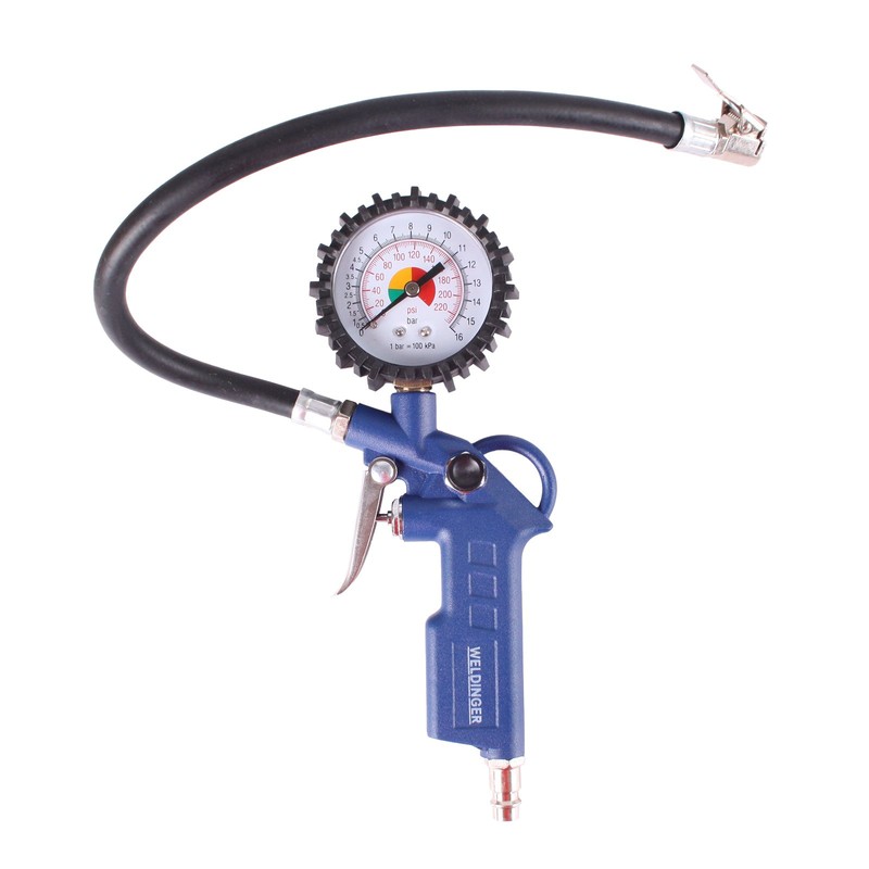 WELDINGER Compressor Accessory Set Compressed Air Set 6 Pieces Tyre