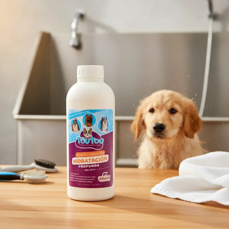 Shampoo Acondicionador Toutou Hidratación Profunda Y Brillo Hidratación
