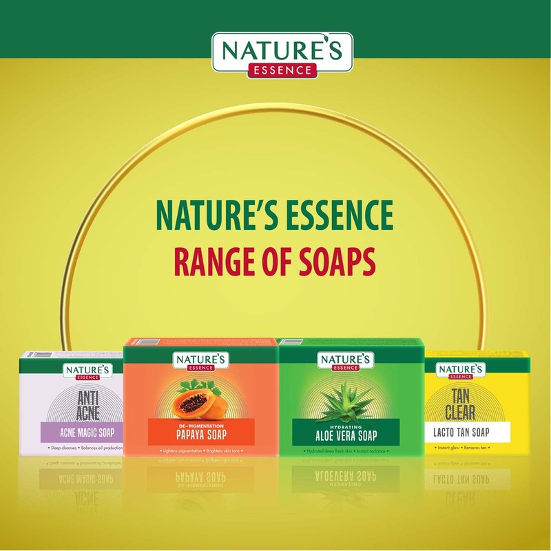 Nature's Essence Lacto Tan Soap - Tan removal Bathing Bar,
