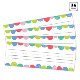 CTP Rainbow Drops Name Plates Learning Décor for Classroom (Creative Teaching Press 10622)