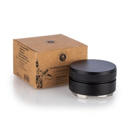 Buddy´s Bar - Barista Edition Coffee Distributor, Diameter 53 mm Base, Height: 3.5 cm, Levelling Tool for Espresso Coffee Grounds Made of Stainless Steel, Aluminium, Barista Accessories for 53 mm