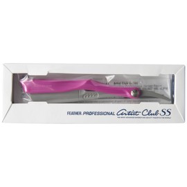 Feather Artist Club Wine SS Folding Handle Razor