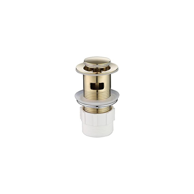 Decaura 32mm Overflow Bathroom Basin Push Pop Up Plug Waste