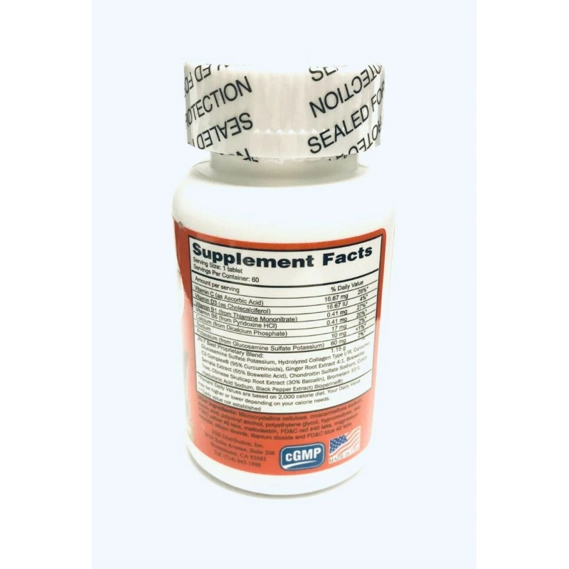 VBS JN-7 BEST ADVANCED JOINT FORMULA 60 TABLETS