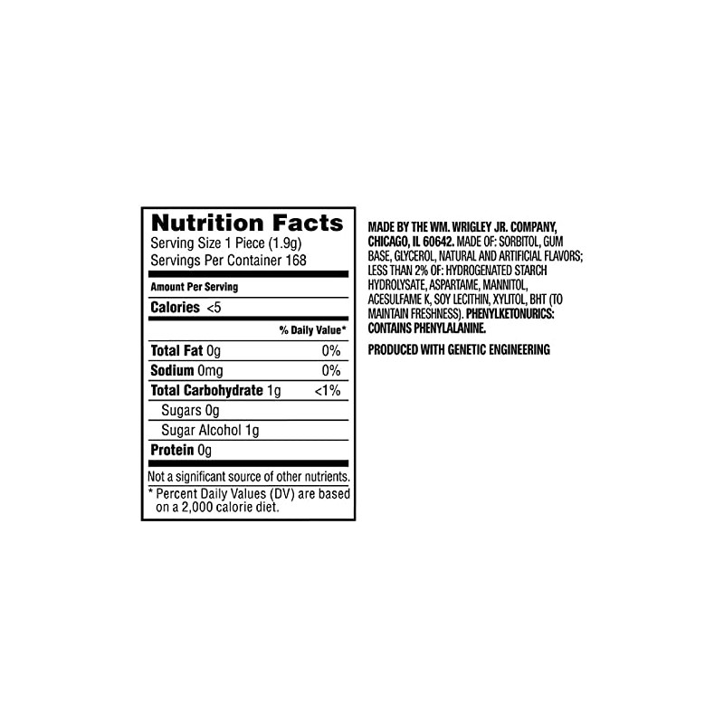 Orbit® Wintermint Gum, 13.6 Oz, Box Of 12