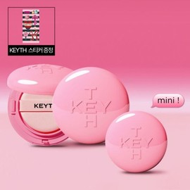 Half Club/Shinsegae Pink Magnet Cushions 2 + Mini Cushion 1 + KEYTH Sticker / 신세계 핑크 마그넷 쿠션 2개 + 미니쿠션 1개 + KEYTH 스티