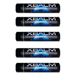 XBalm 5 PACK - Extreme Protection Lip Balm - Lip Balm Only, NO SPF (Extreme Ice)