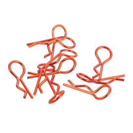 WHAMVOX 20pcs R Shape Cotter Pin Durable Spring Cotter Clip with Wave Design Lightweight for Farm Equipment Trucks Lawn and Indoor Outdoor Use Bright Color and Portable