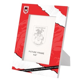 NRL Photo Frame - St George Illawarra Dragons - 15cmx20cm - Picture Frame