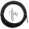32.8 Ft Flex‑Shaft Sewer Descaling Chain, Rotary Cable Sewer Dredge