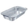 100 Bowls Aluminium Square 0.8 L 218 x 155 x