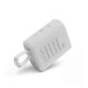 JBL GO3 JBLGO3WHT Bluetooth Speaker, USB C Charging, IP67 Dustproof,