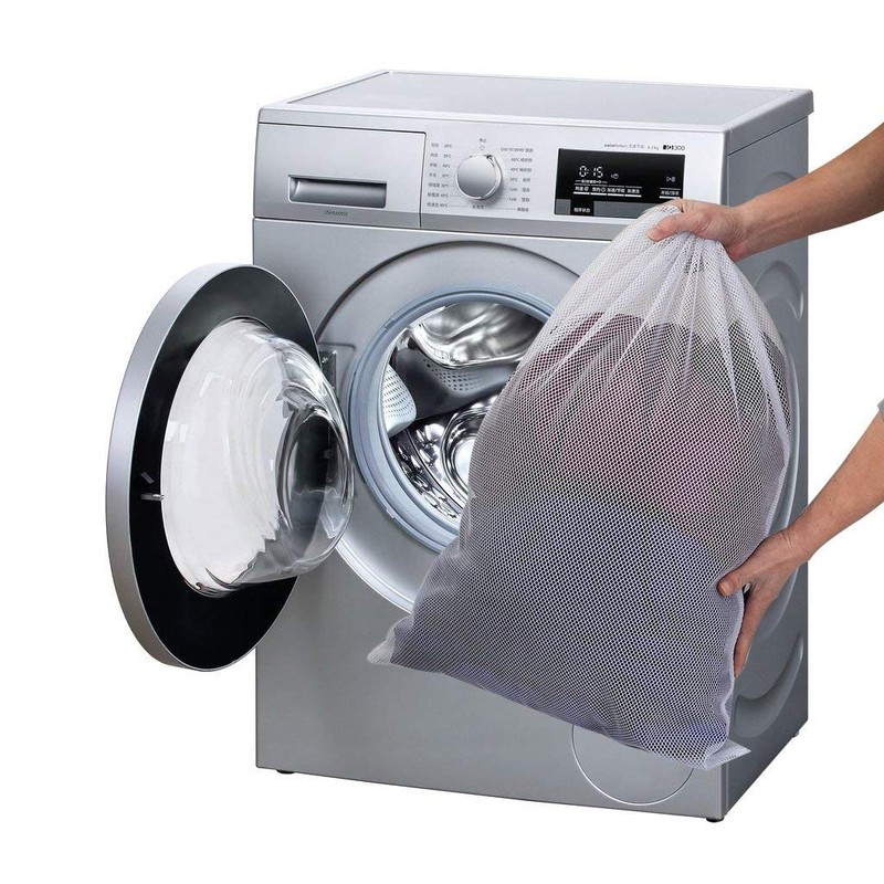 Vivifying Large Washing Net Bags, Set of 2 Durable Coarse