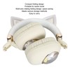 Kids Bluetooth Headphones RGB Lights Cat Ear Headset 20H Playtime