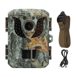 1080P Trail Camera with Night Vision IP66 2.0 In Screen Motion Activated 0.2s Trigger Speed Infrared Camera for Outdoor Scouting
