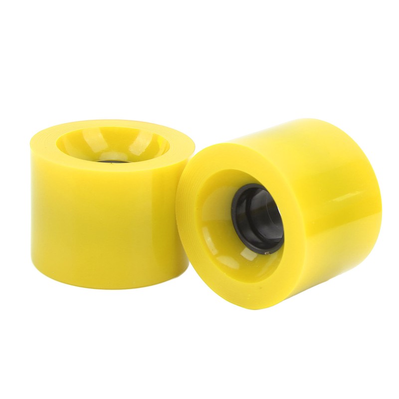 4PCS PU Skateboard Wheel Replacement Low Noise Multifunctional Land Surfboard