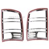 Restyling Factory Chrome ABS Tail Light Bezel Trim Cover for