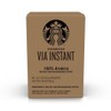 Starbucks VIA Instant Coffee, Dark Roast Coffee, Italian Roast, 100%