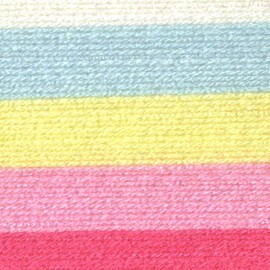 (1 Skein) Lion Brand Yarn Ice Cream Baby Yarn, Tutti Frutti