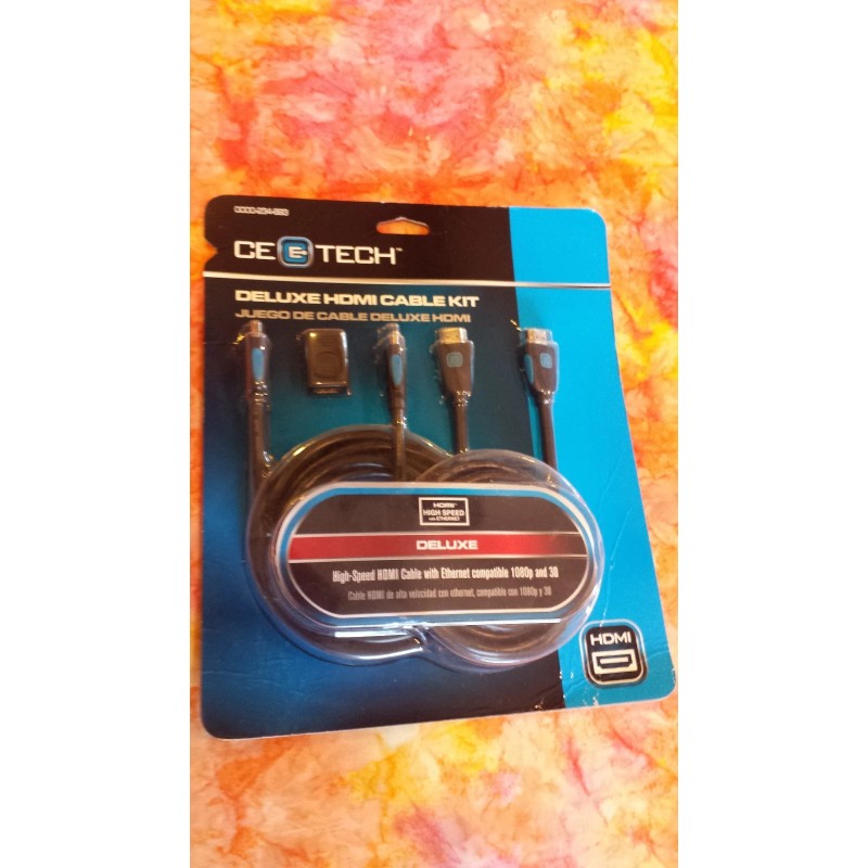 CeTech 6 ft. Deluxe High Speed HDMI Cable with Ethernet