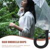 EXCEART Umbrella Handles Replaceable Foldable Umbrella Handle Travel Accessories Replacement
