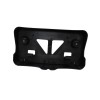 TopAlpha Front Bumper License Plate Mounting Bracket Holder Kit For